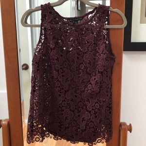 Sleeveless Lace Top